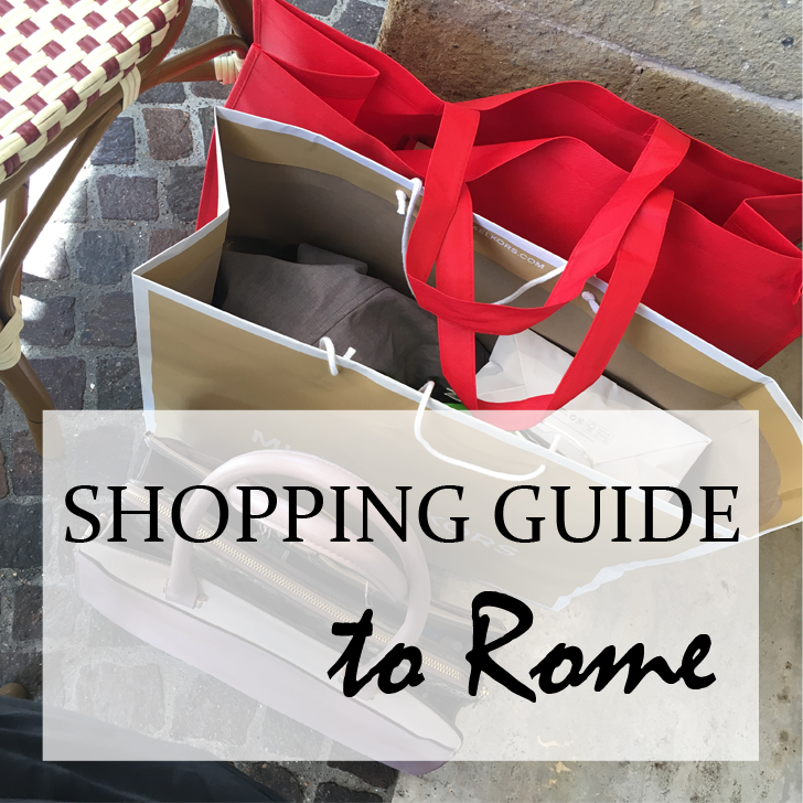 Shopping Guide to Rome