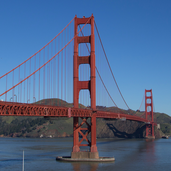 Perfect Viewing Spot for Golden Gate Bridge