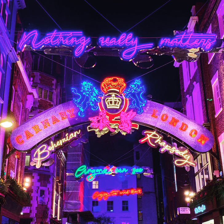 Carnaby Street Christmas Lights